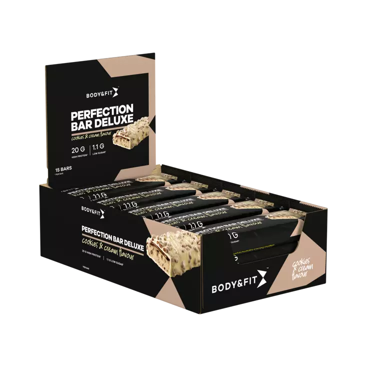 Body & Fit Perfection Bar Deluxe - 15 x 55 g - Muskelkompaniet