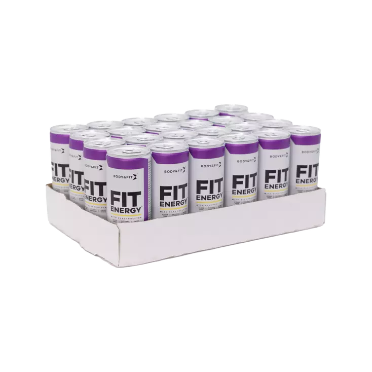 Body & Fit Fit Energy - 24 x 250 ml - Muskelkompaniet