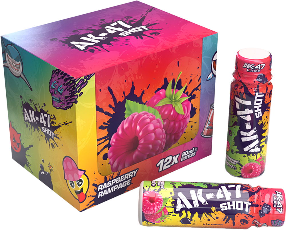 AK-47 Labs Shots - 12 x 80 ml