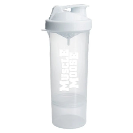 Muscle Moose SmartShake Shaker - 500 ml - White