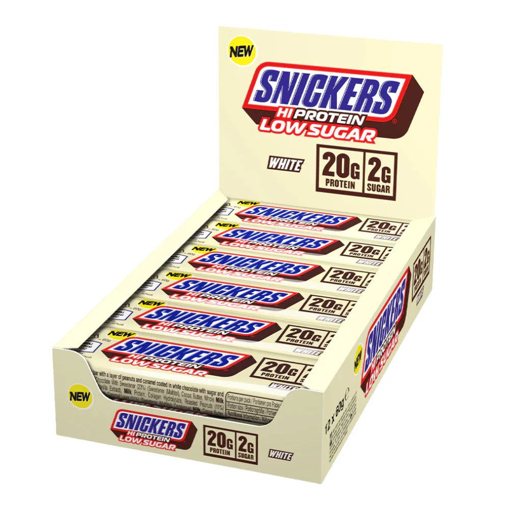 Snickers HiProtein Low Sugar - 12 x 57 g - Hazelnut