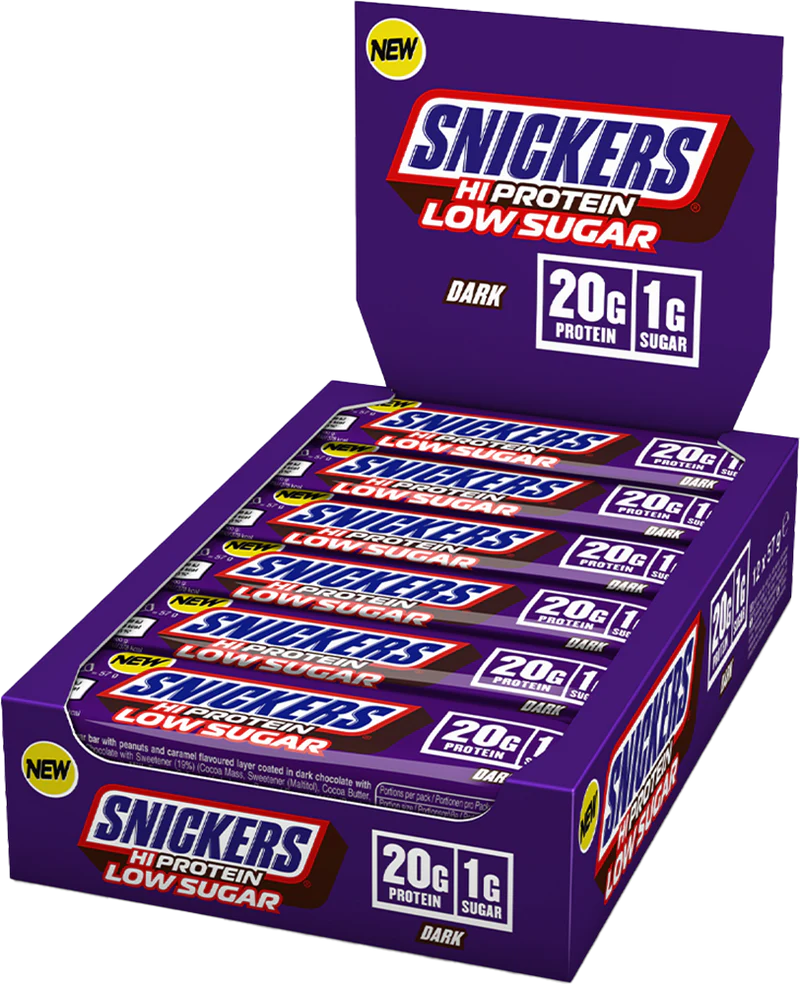Snickers HiProtein Low Sugar - 12 x 57 g - White Chocolate