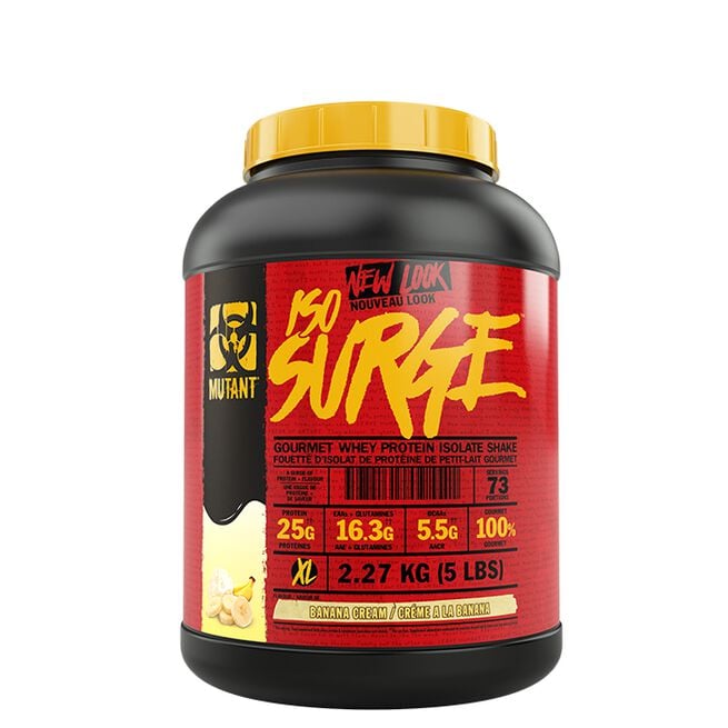 Mutant Iso Surge - 2270 g - Banana Cream - EXP: 2025-05-30
