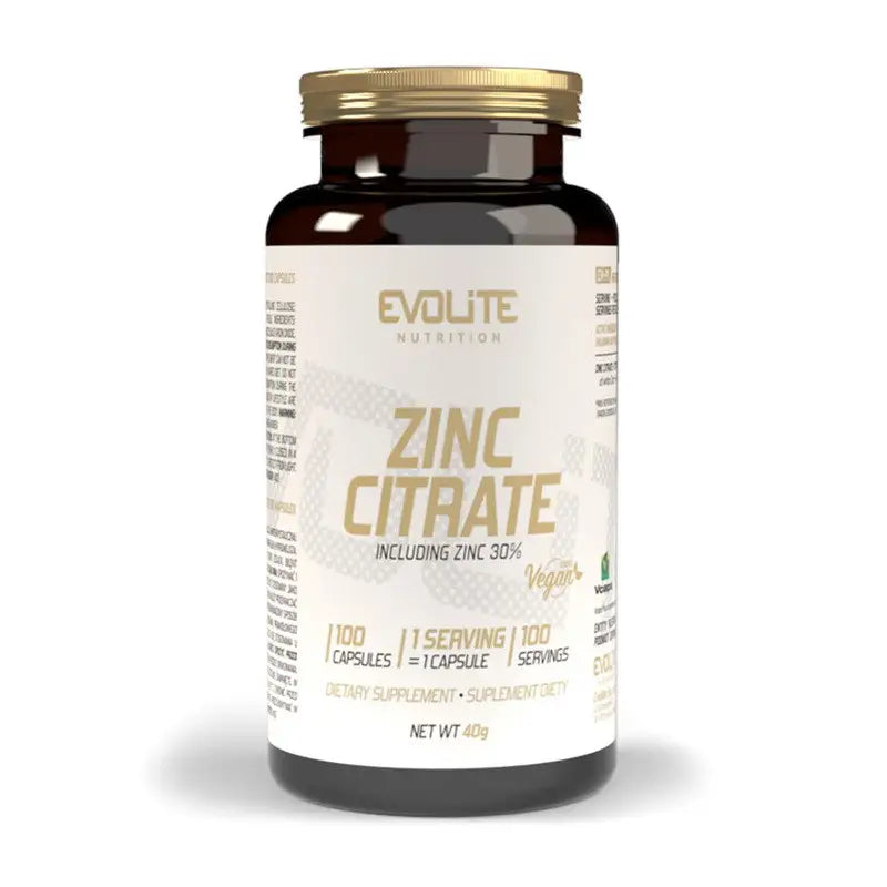 Evolite Zinc Citrate 50 mg - 100 kapslar