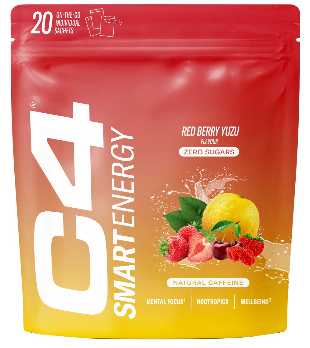 C4 Smart Energy Powder - 20 sachets - Muskelkompaniet