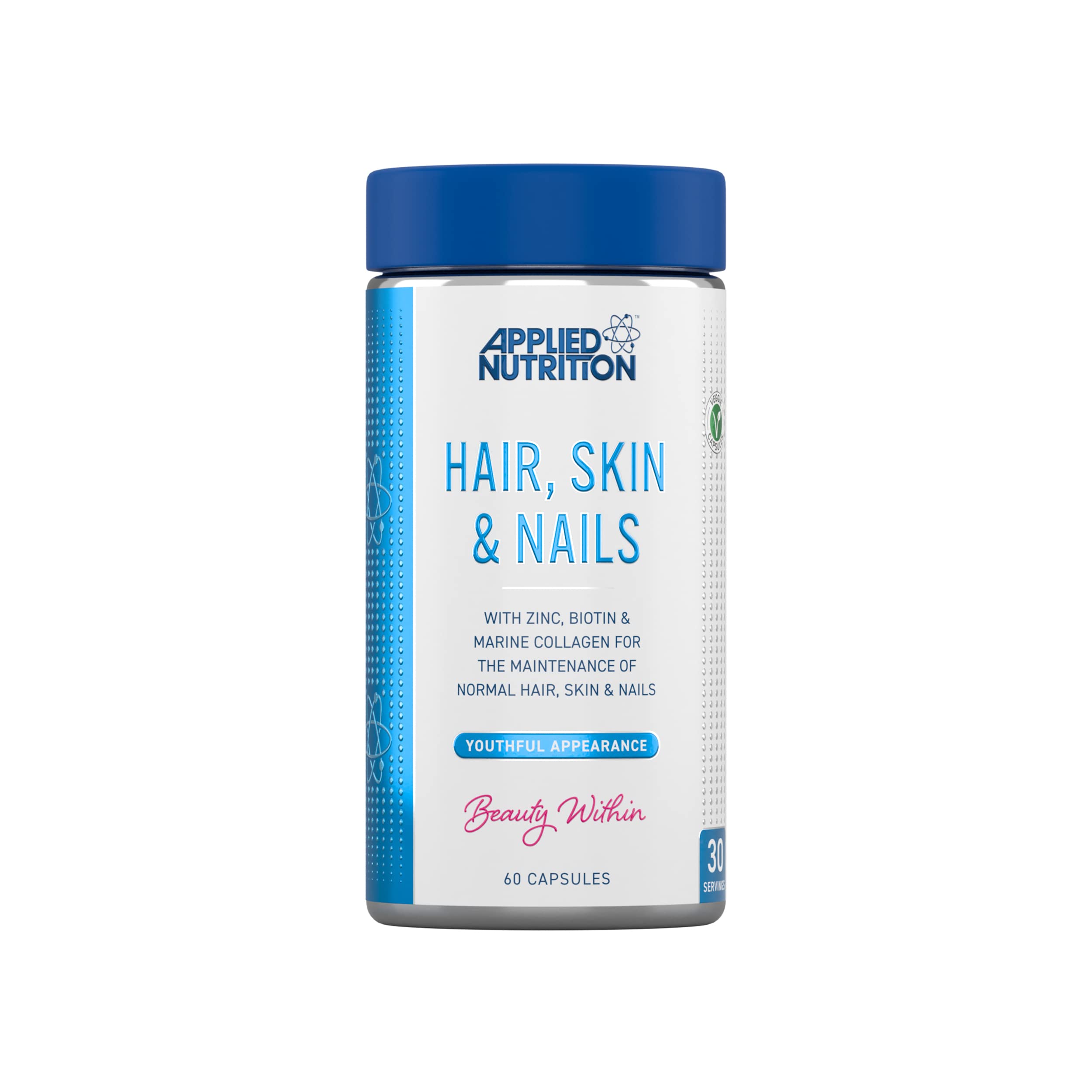 Applied Nutrition Hair, Skin and Nails - 60 caps - Muskelkompaniet