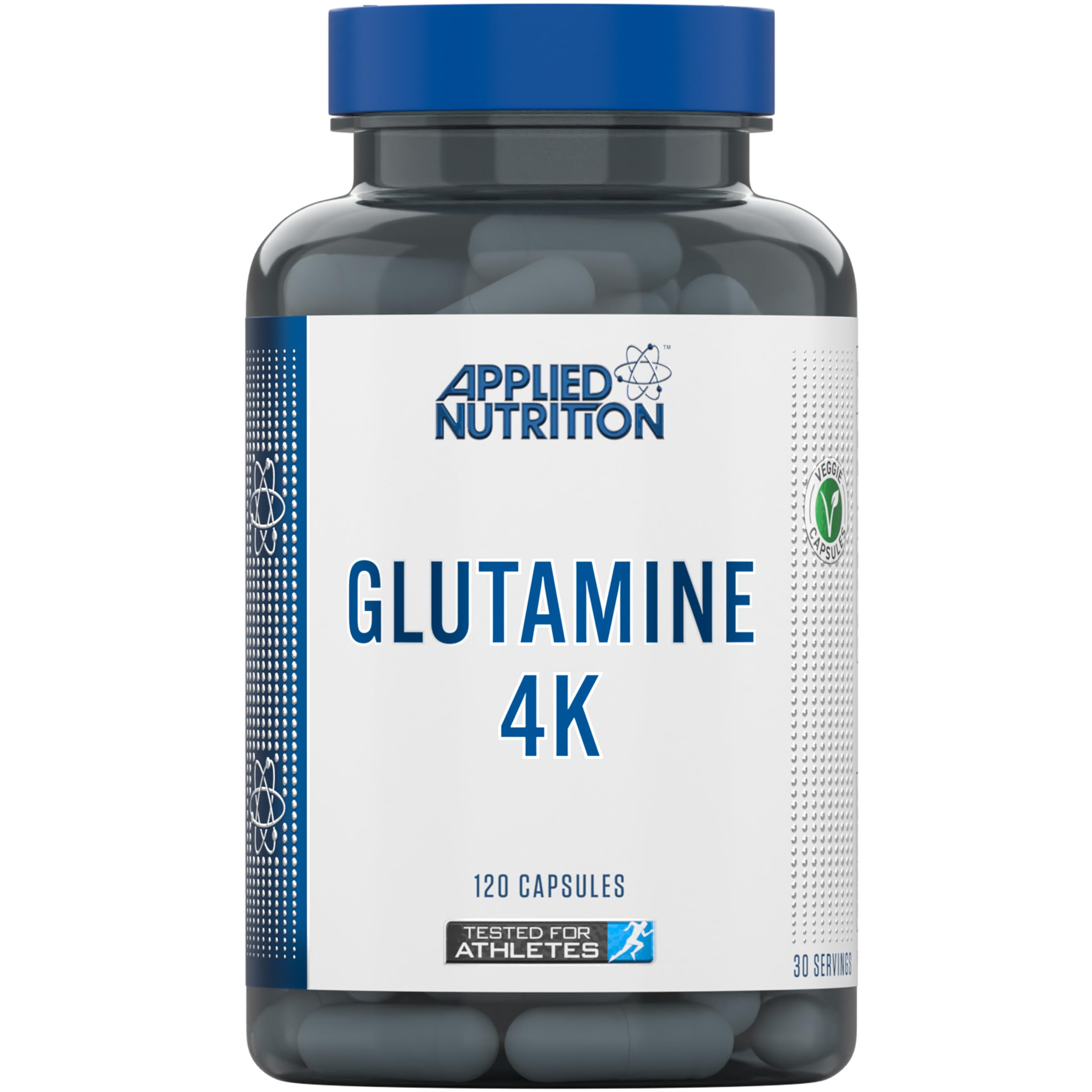 Applied Nutrition Glutamine 4K - 120 caps - Muskelkompaniet