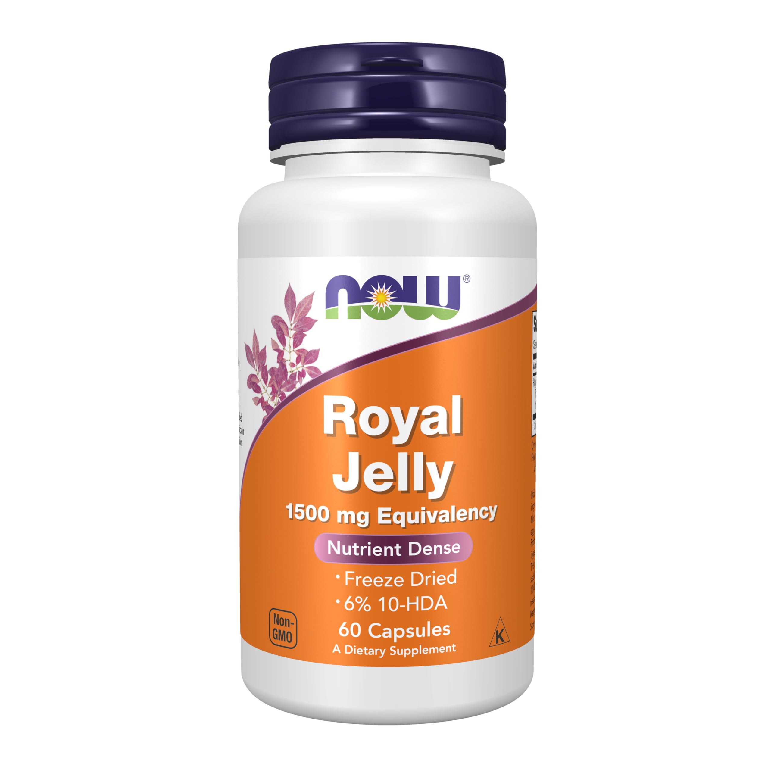NOW Foods NOW2565 Royal Jelly 1500 mg - 60 veg kapslar