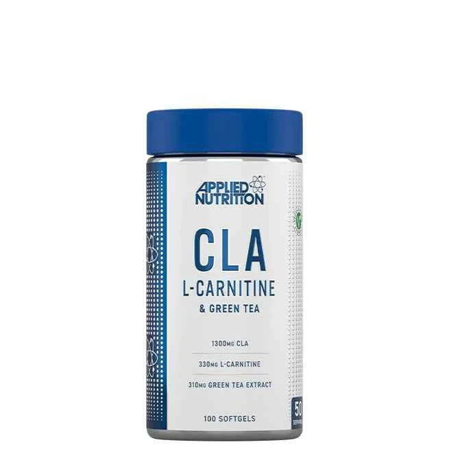 Applied Nutrition CLA, L-Carnitine & Green Tea - 100 softgels