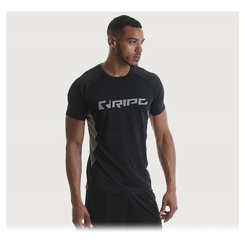RIPT RCTS730 mens Contrast Shirt - Black