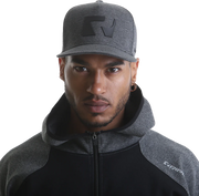 RIPT RCHAT724 Ript Snapback Hat - Grey Marl