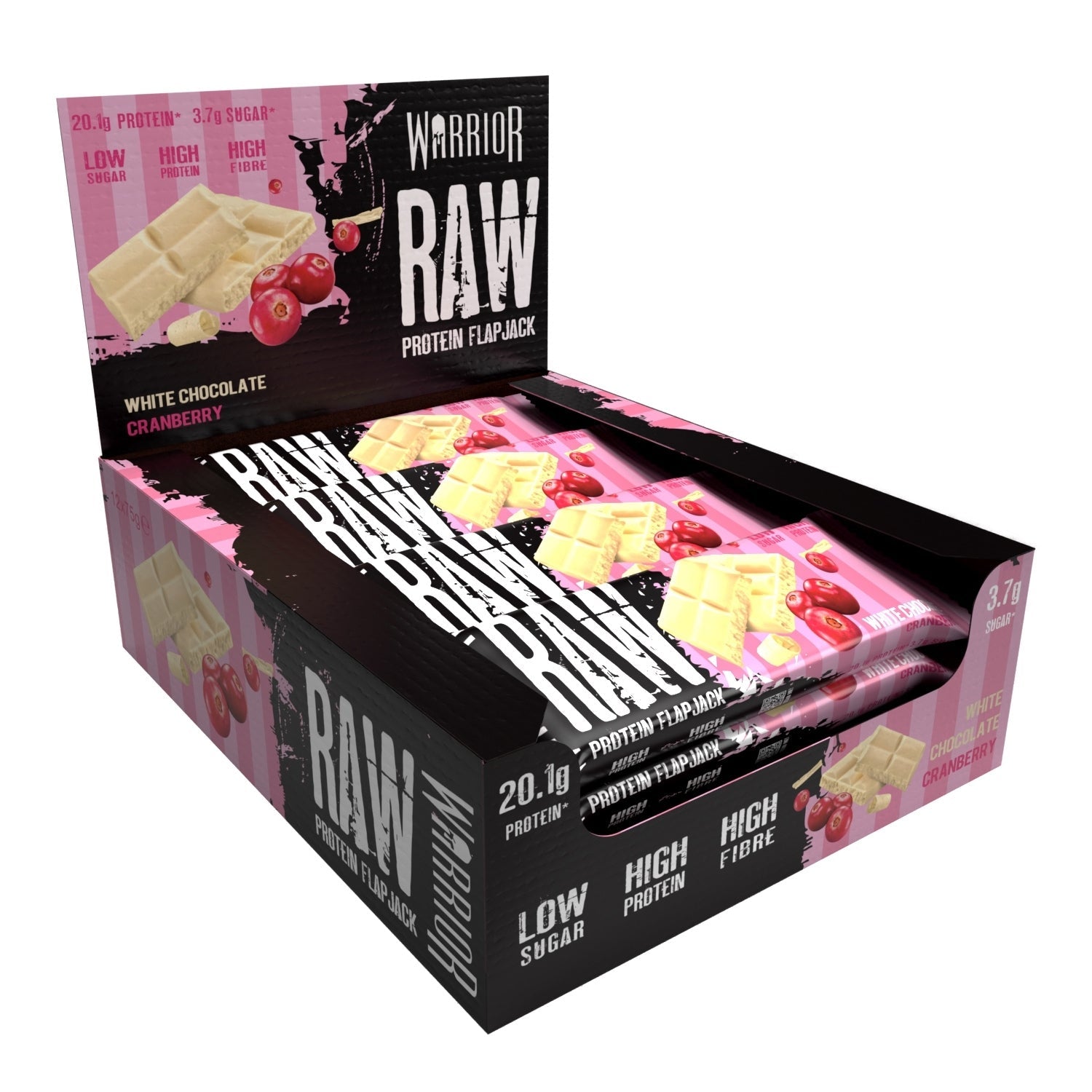 Warrior Raw Protein Flapjack - 12 x 75 g