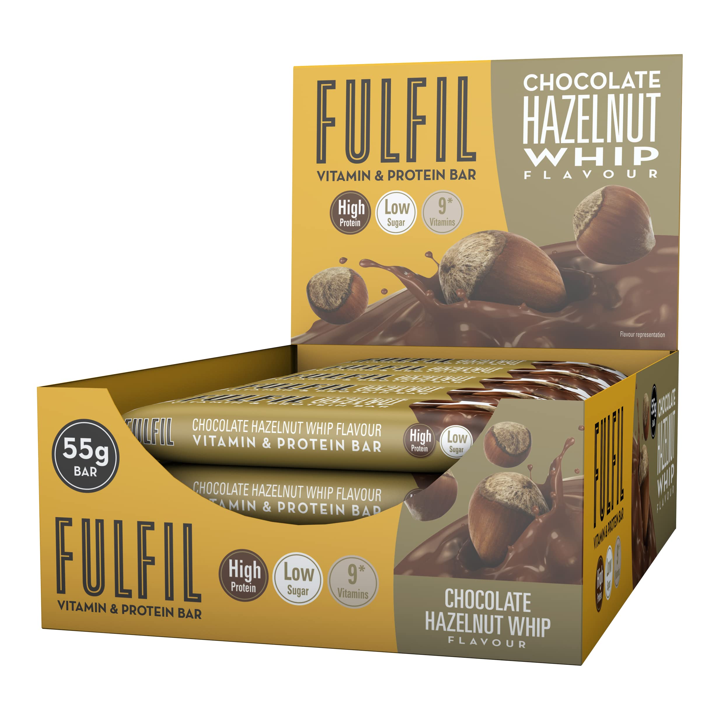 Fulfil Vitamin & Protein Bar - 15 x 55 g