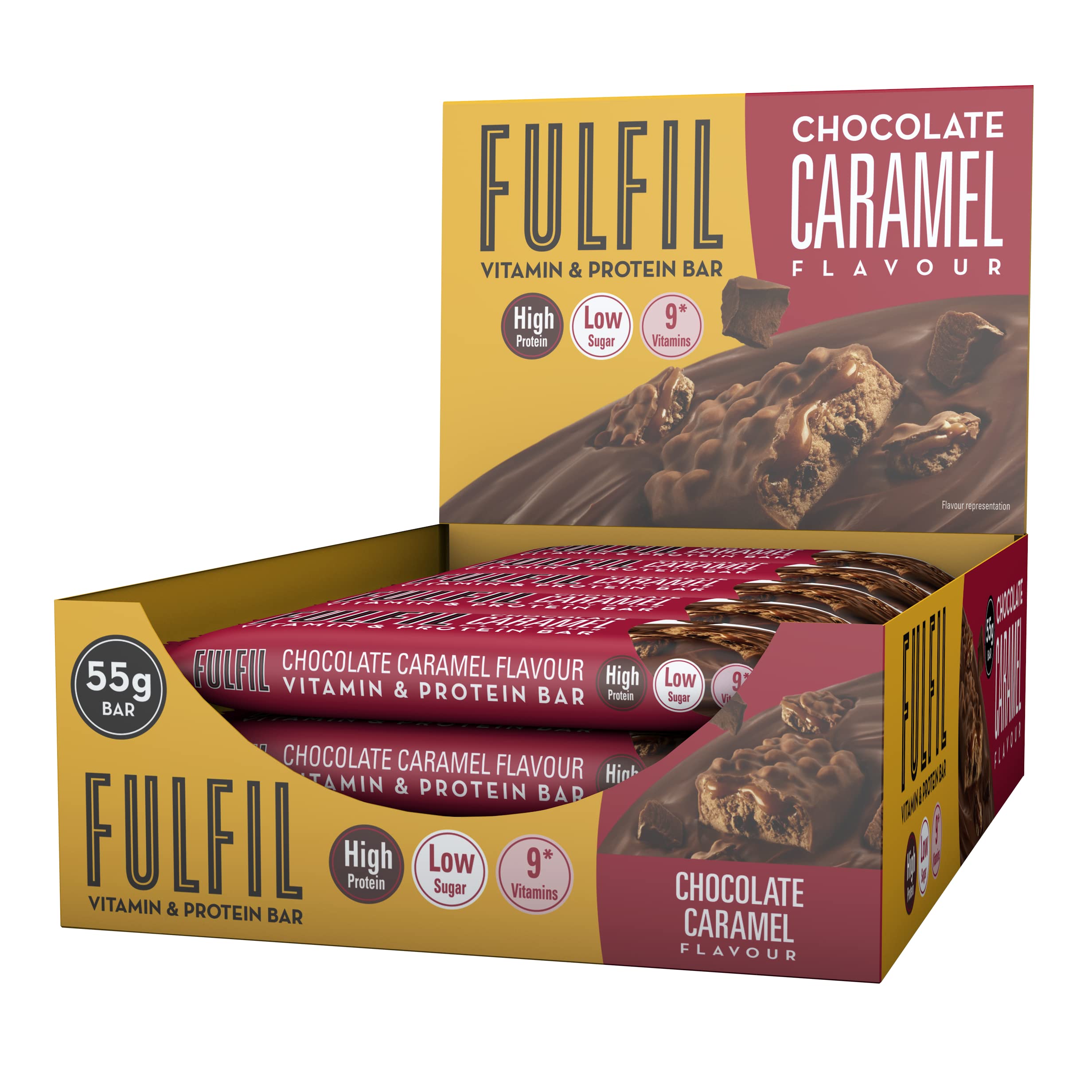 Fulfil Vitamin & Protein Bar - 15 x 55 g