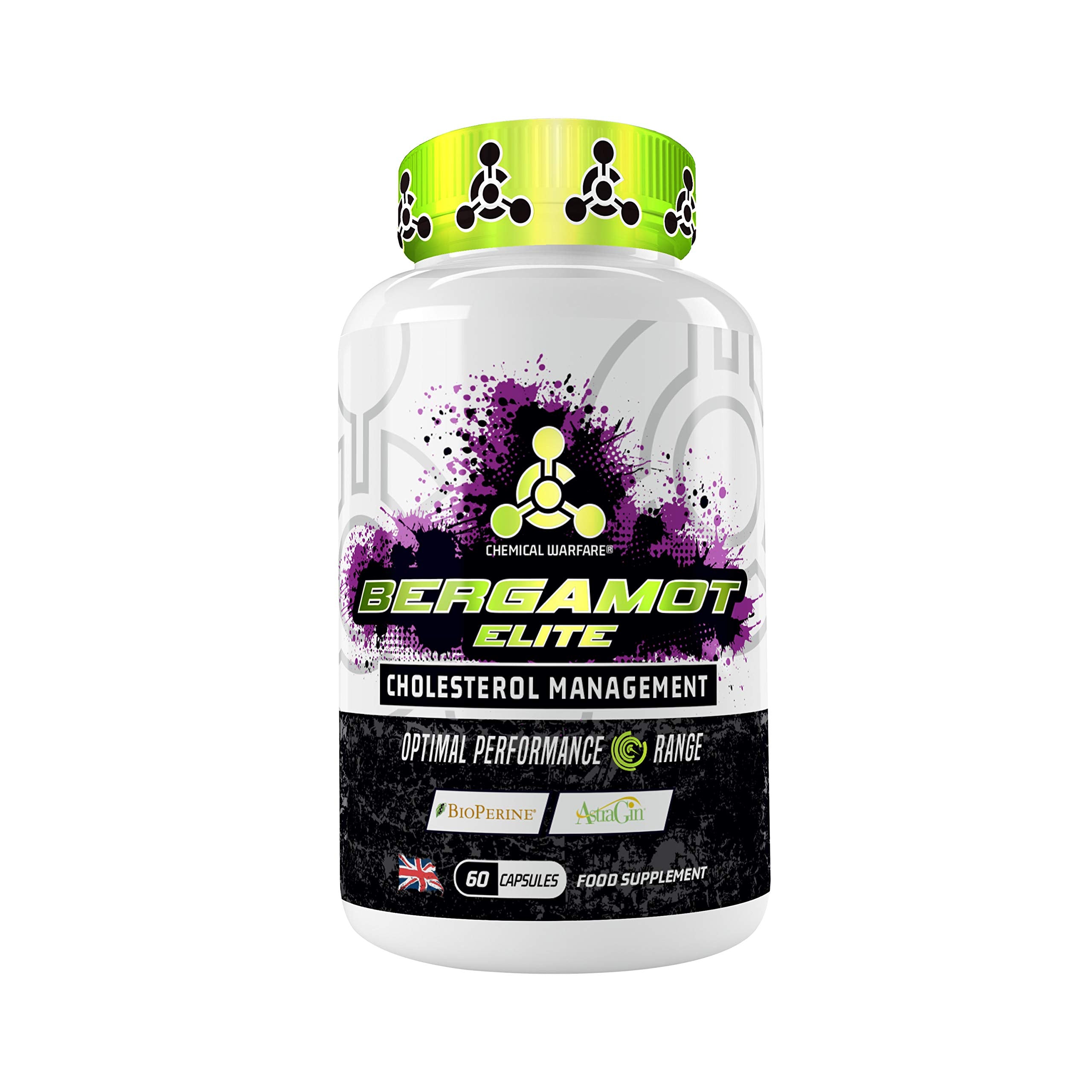 Chemical Warfare Bergamot Elite - 60 kapslar - Muskelkompaniet