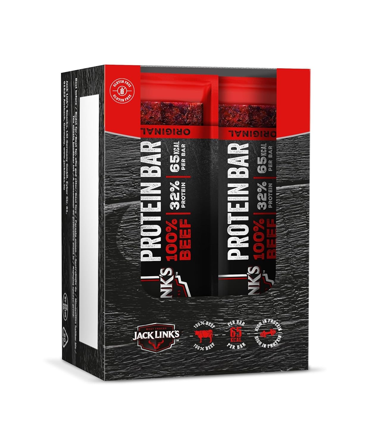 Jack Link's Protein Bar - 14 x 22,5 g - Original