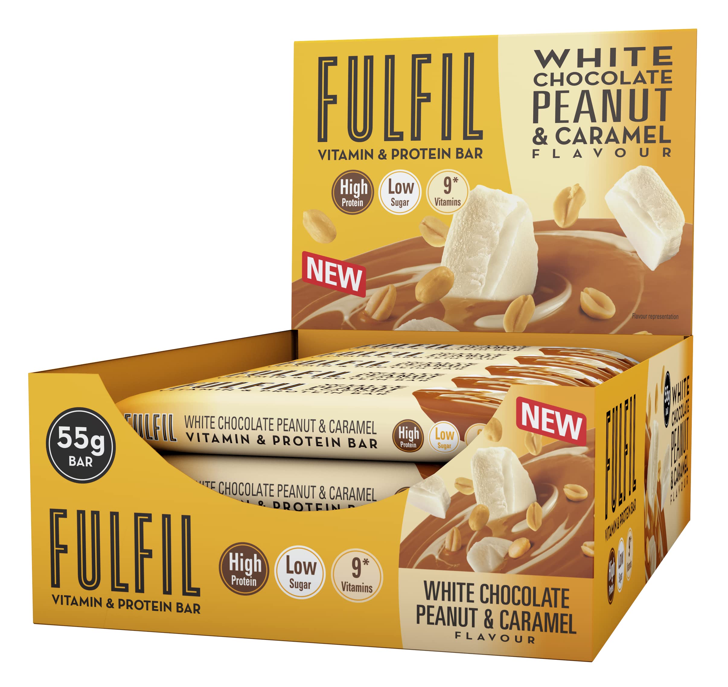 Fulfil Vitamin & Protein Bar - 15 x 55 g