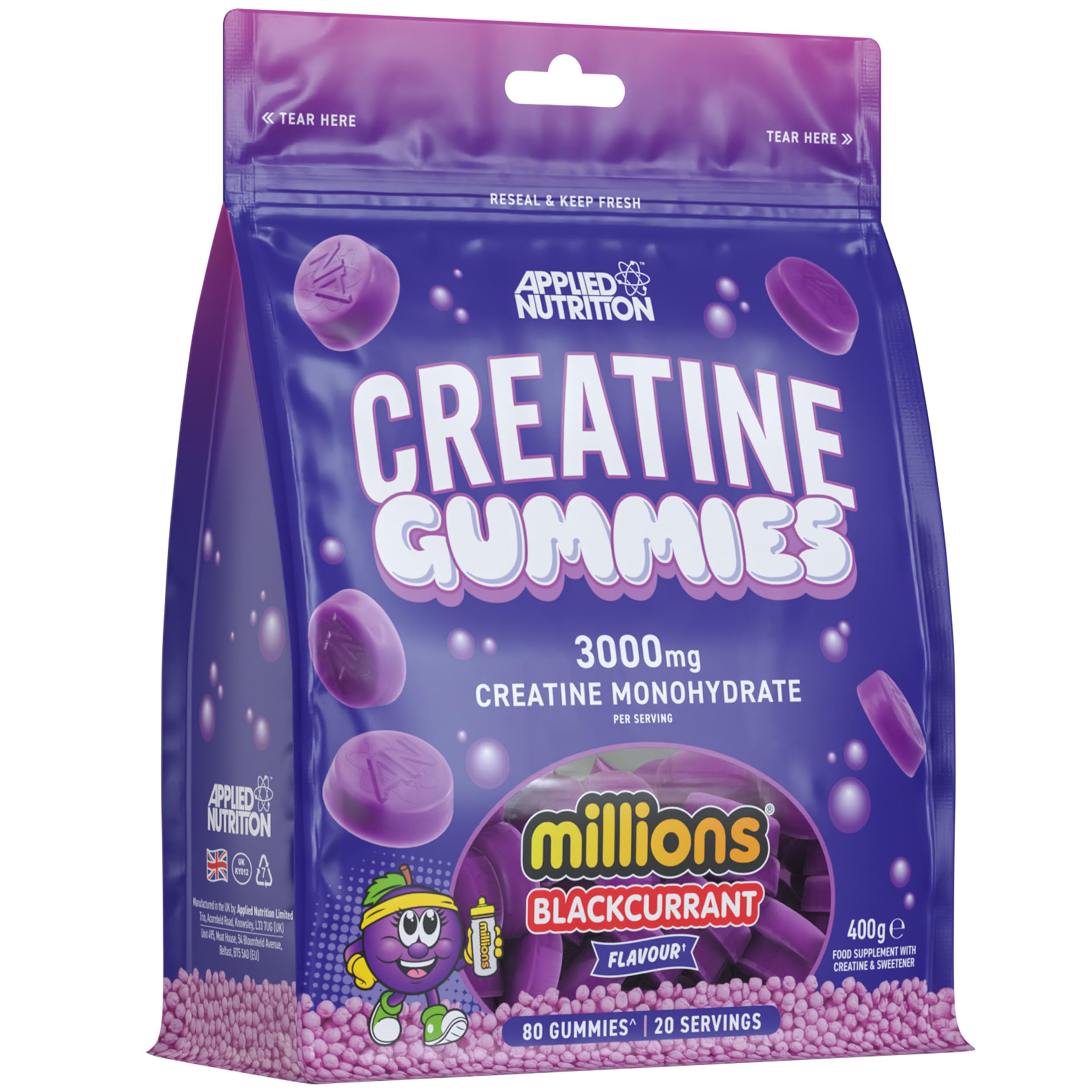 Applied Nutrition Creatine Gummies - 20 servings
