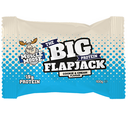Muscle Moose Big Protein Flapjack - 12 x 100 g - Mixed Berry