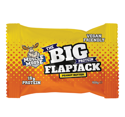 Muscle Moose Big Protein Flapjack - 12 x 100 g - Mixed Berry