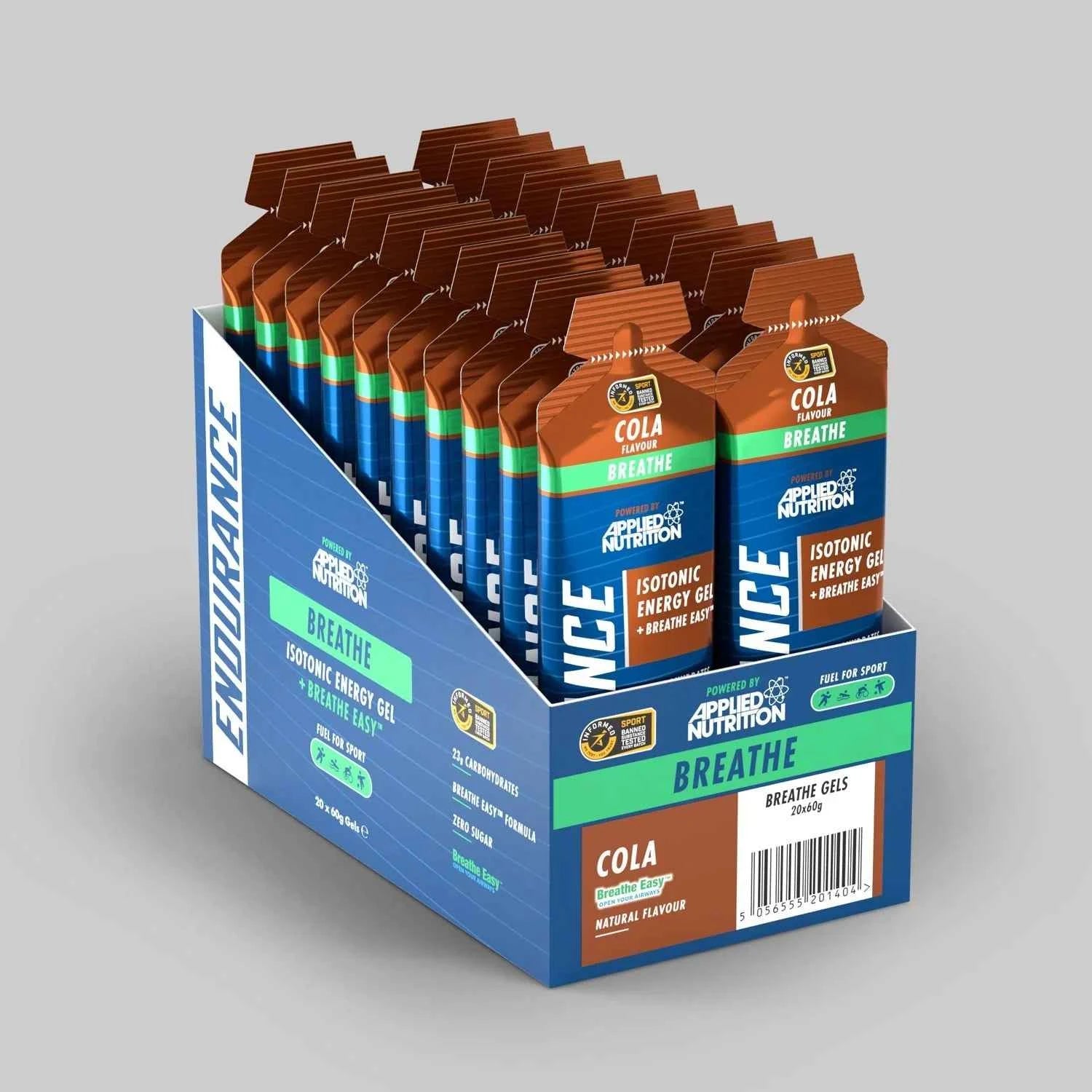 Applied Nutrition Breathe Isotonic Energy Gel - 20 x 60 ml