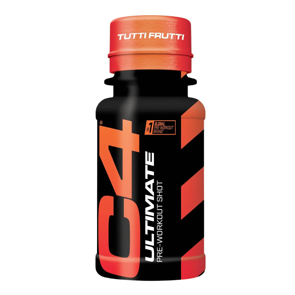 C4 Ultimate Shot - 12 x 60 ml - Tutti Frutti - Muskelkompaniet