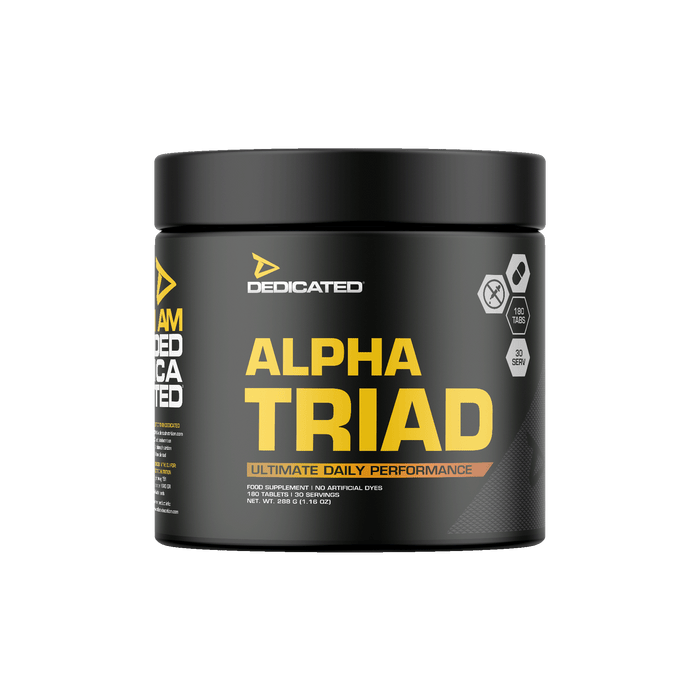 Dedicated Nutrition Alpha Triad - 180 tabletter