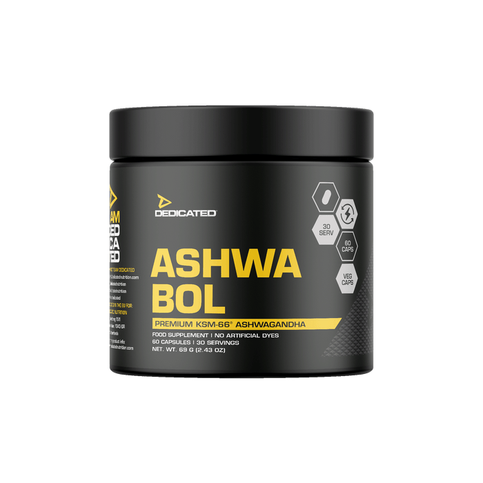 Dedicated Nutrition Ashwa-Bol - 60 kapslar