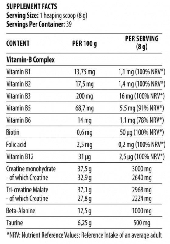Dorian Yates Nutrition The Creatine - 400 g