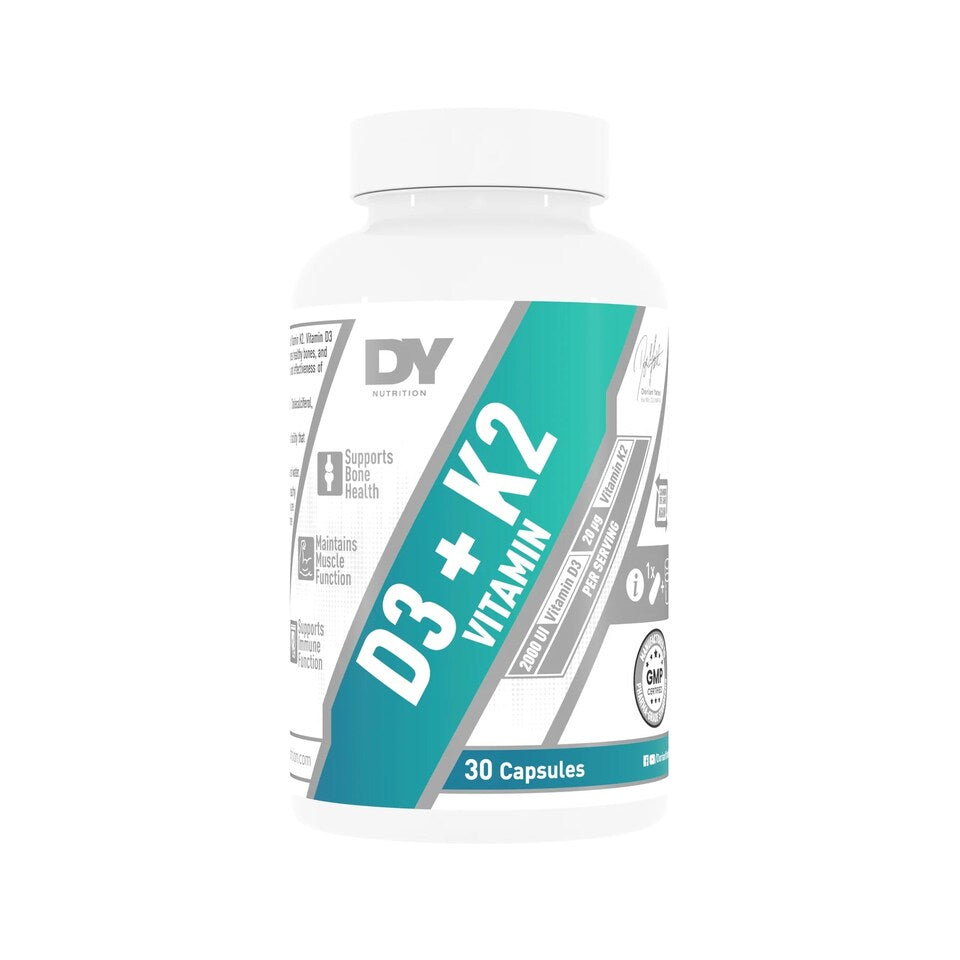 Dorian Yates Nutrition D3 + K2 Vitamin - 30 caps