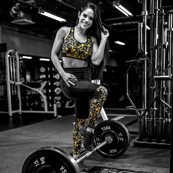 Dedicated Women Sport Tights - Camo