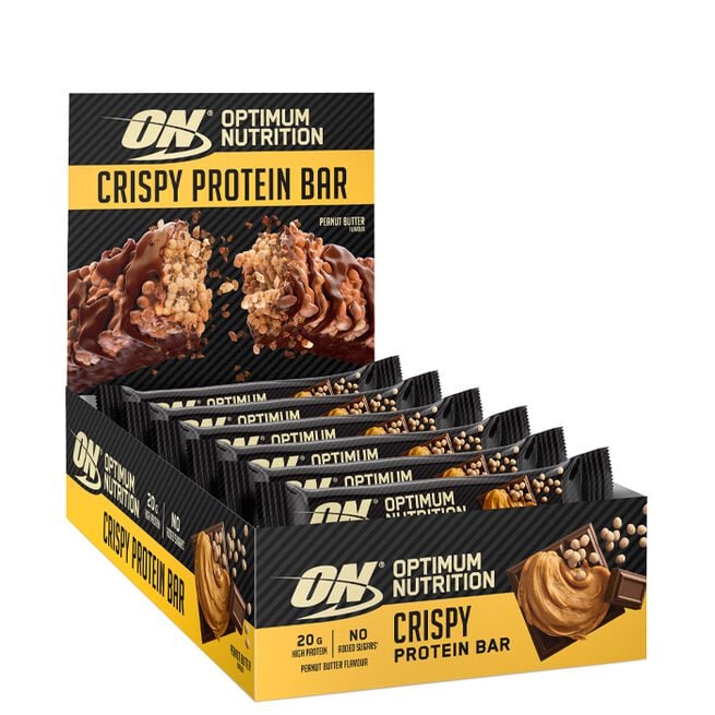 Optimum Nutrition Protein Crisp Bar - 10 x 65 g