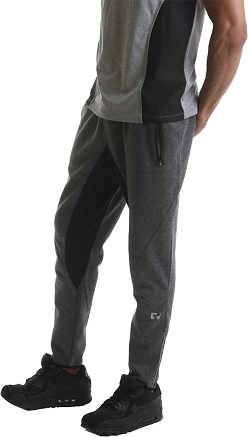 RIPT RCPNT710 Mens Contrast Jog Pant - Grey