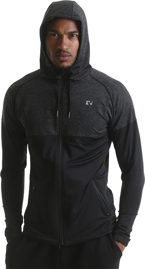 RIPT RCJKT739 Mens Hooded Zip Jacket - Black