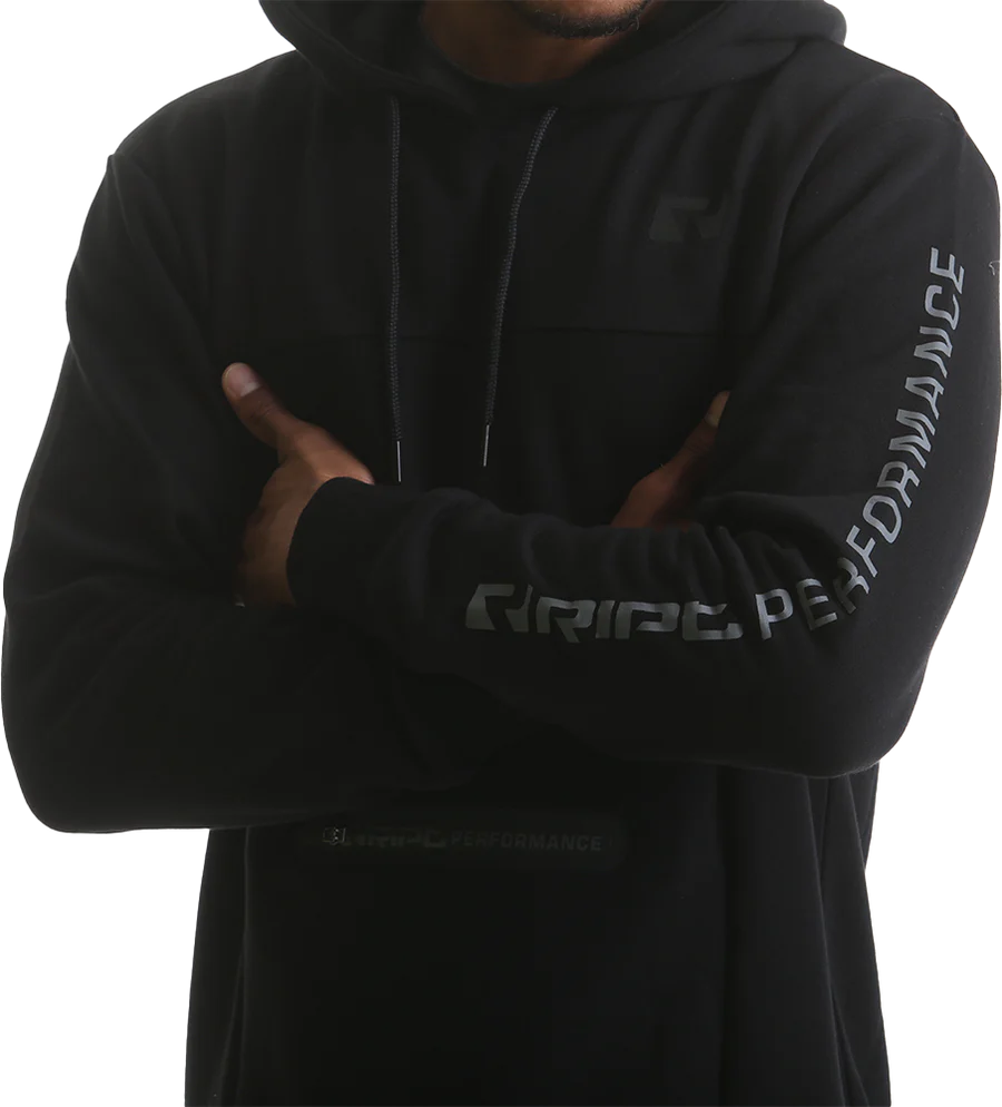 RIPT RCSWT712 Mens Hooded Top - Black