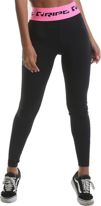 RIPT RCLPNT718 Ladies Waist Legging - Pink