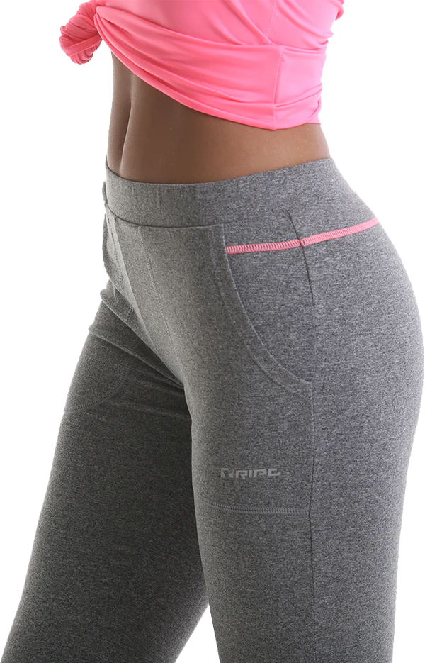 RIPT RCLPNT723 Ladies Jogger - Grey Marl