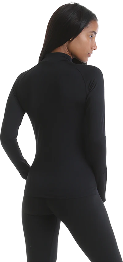 RIPT RCLTOP721 Zip Thru Top - Black