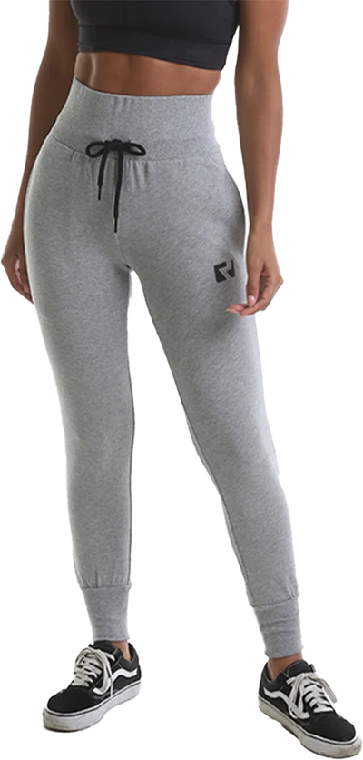 RIPT RCLPNT720 Ladies Deep Waist Jogpant - Grey