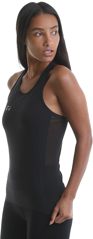 RIPT RCLVST738 Ladies Cutout Back Vest - Black