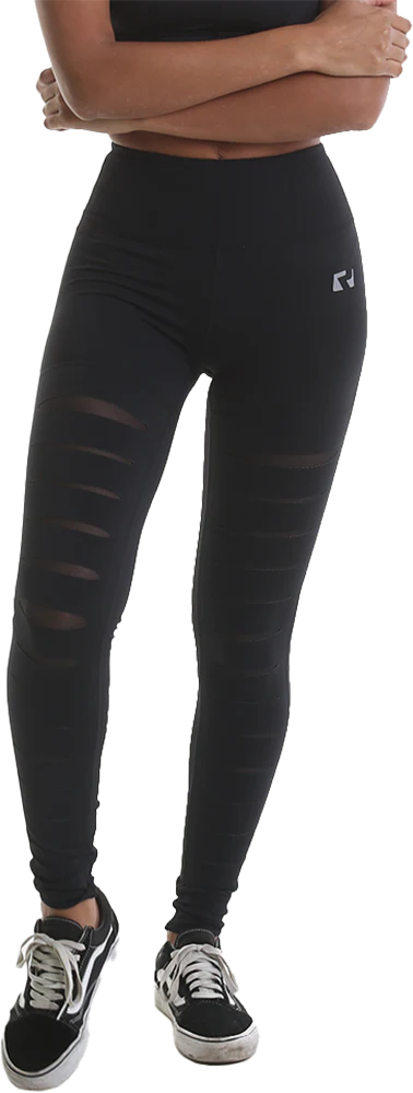 RIPT RCLPNT736 Ladies Ripped Legging - Black