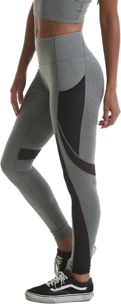 RIPT RCLPNT733 Ladies Contrast Legging - Grey
