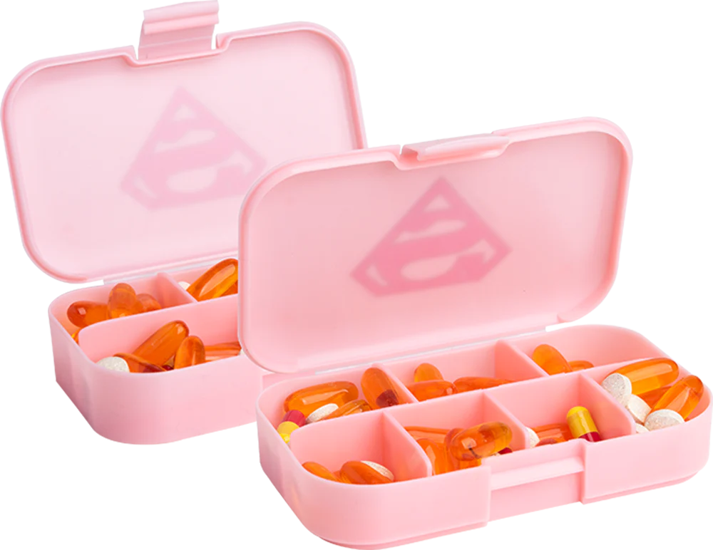 Smartshake DC Comics Pill Box Organizer - Superman