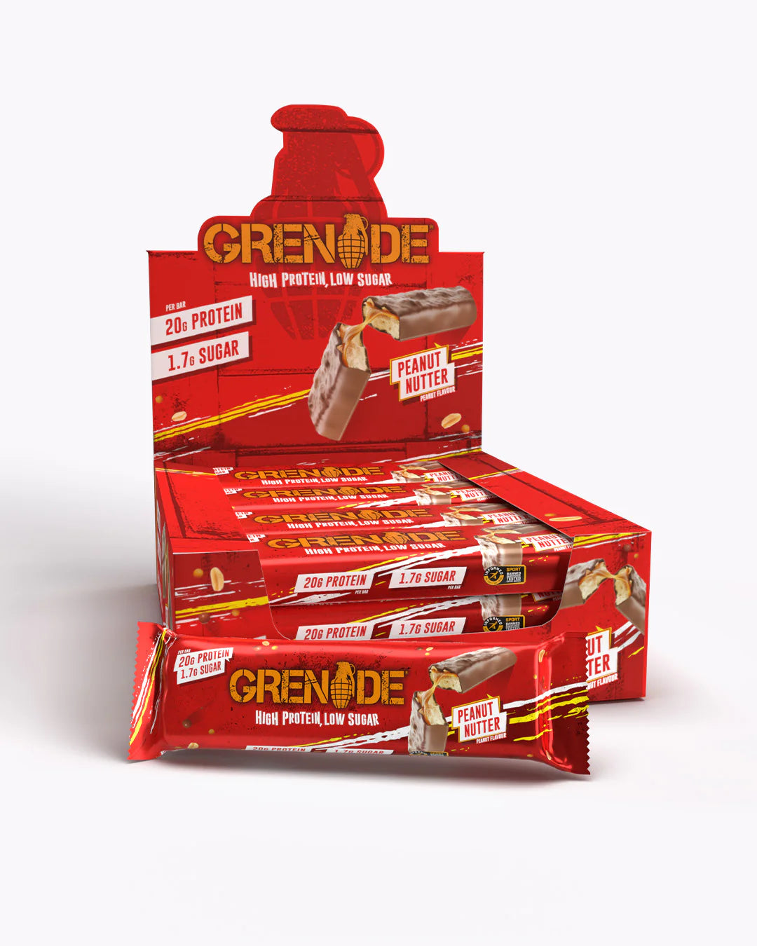 Grenade Protein Bar - 12 x 60 g