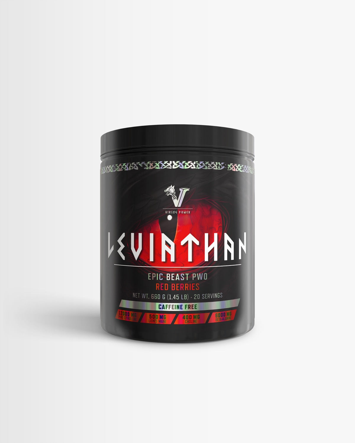 Viking Power Leviathan Hardcore PWO Caffeine Free - 660 g