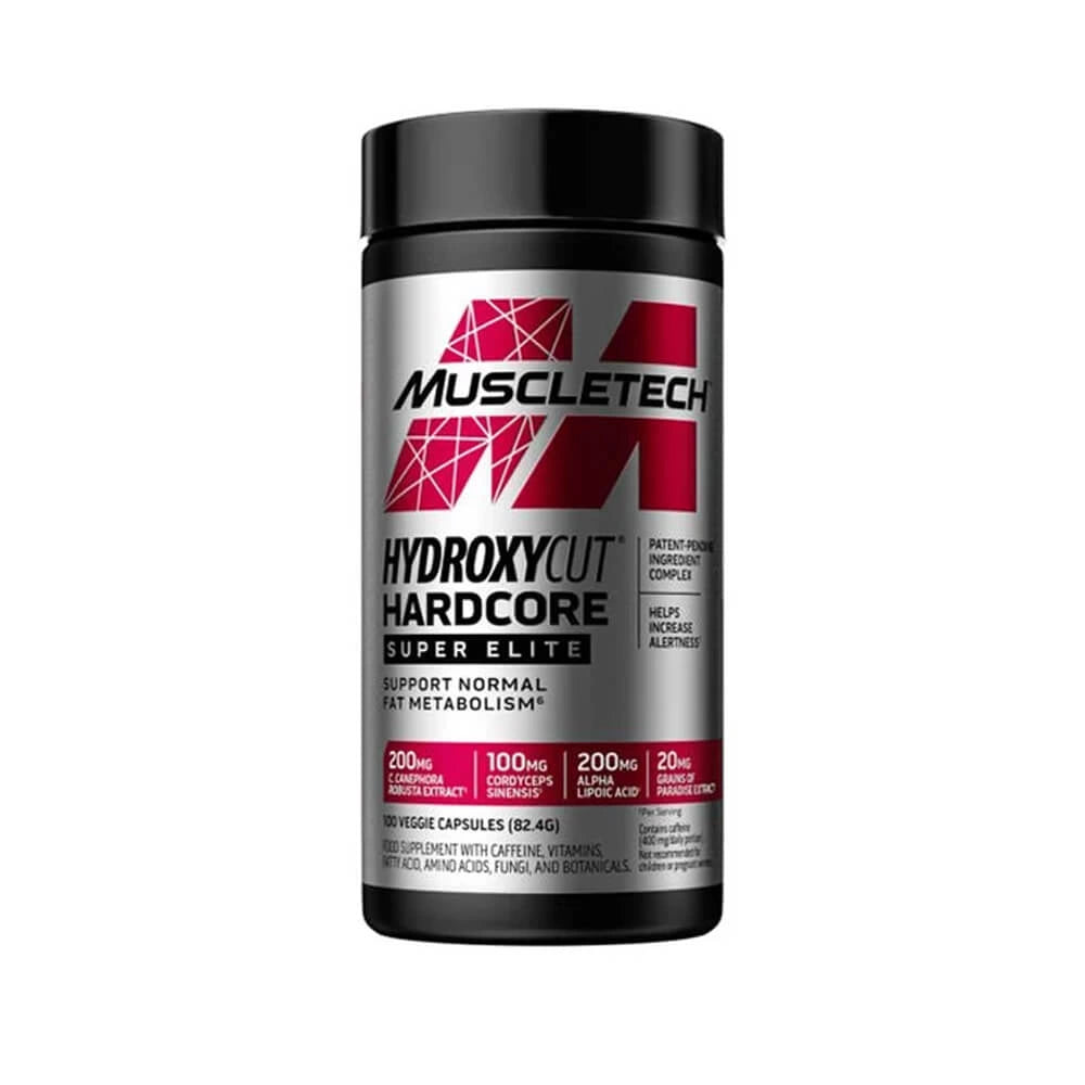 MuscleTech Hydroxycut Hardcore Super Elite - 100 kapslar