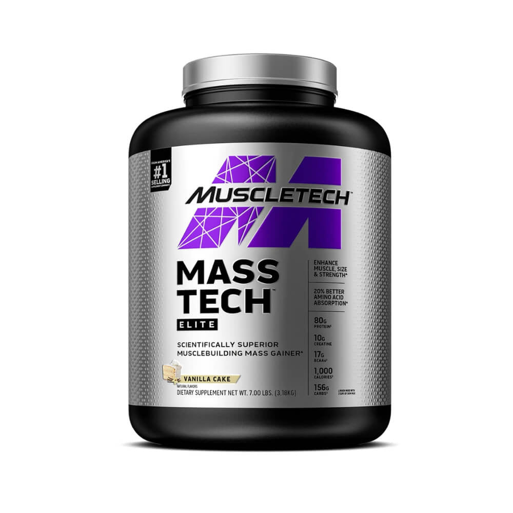 MuscleTech Mass Tech Elite - 3180 g - Chocolate Fudge Cake