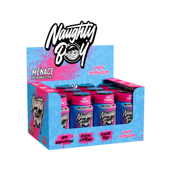 Naughty Boy Menace Pre-workout Shot - 12 x 60 ml