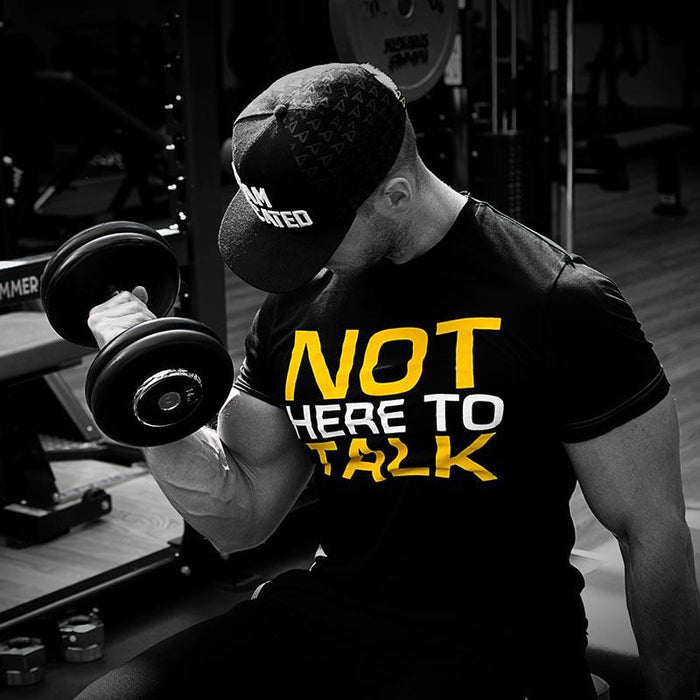 Dedicated T-Shirt - Not Here to Talk