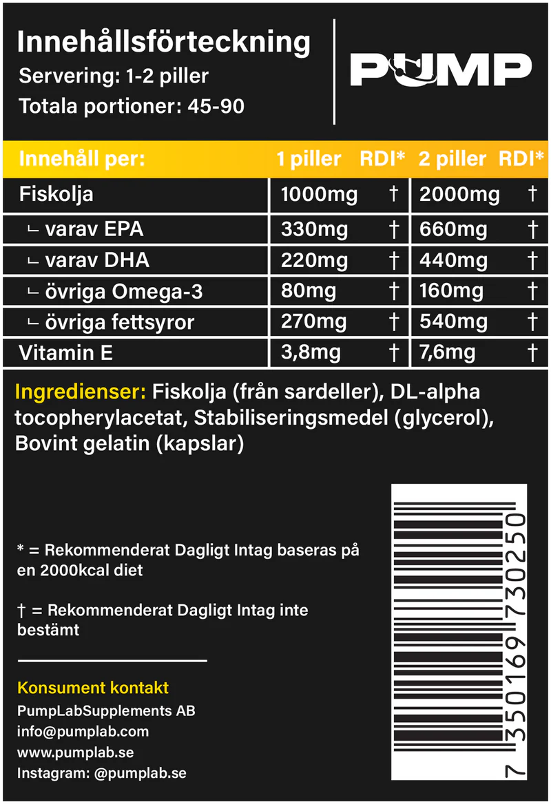 OMEGA - Potent Omega-3 formula